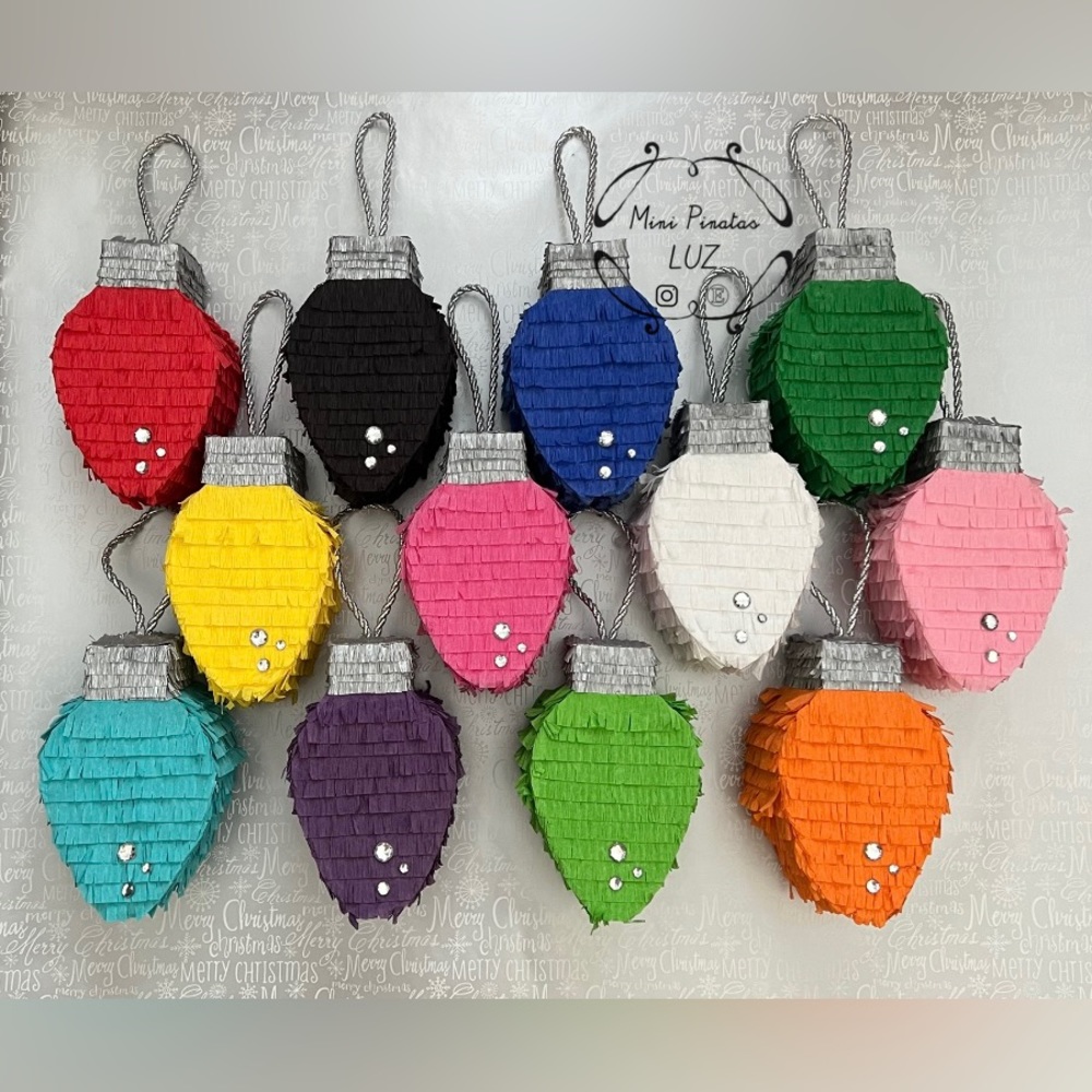 Christmas Mini piñatas